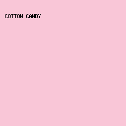 F9C6D7 - Cotton Candy color image preview