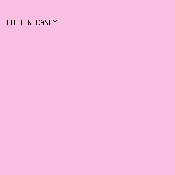 FCBEE2 - Cotton Candy color image preview