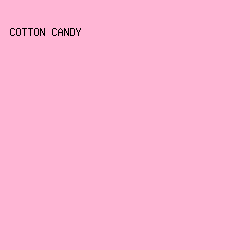 FFB6D5 - Cotton Candy color image preview