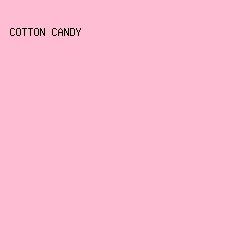FFBDD4 - Cotton Candy color image preview