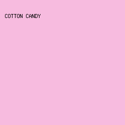 f7bbdf - Cotton Candy color image preview