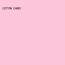 fcc5da - Cotton Candy color image preview