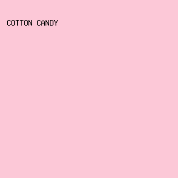 fcc8d7 - Cotton Candy color image preview