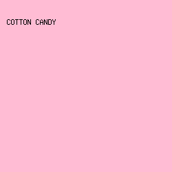 ffbcd4 - Cotton Candy color image preview