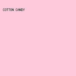 ffc8db - Cotton Candy color image preview
