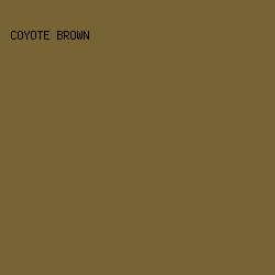 786335 - Coyote Brown color image preview
