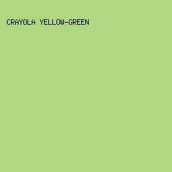ADD781 - Crayola Yellow-Green color image preview