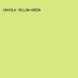 D4EA81 - Crayola Yellow-Green color image preview