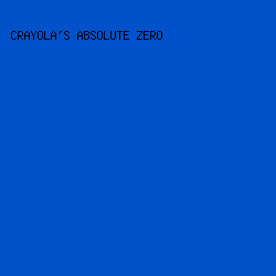 0051CA - Crayola's Absolute Zero color image preview
