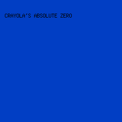 013ec4 - Crayola's Absolute Zero color image preview