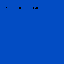 024CC3 - Crayola's Absolute Zero color image preview