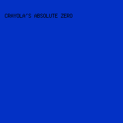 0331c5 - Crayola's Absolute Zero color image preview