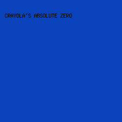 0942ba - Crayola's Absolute Zero color image preview
