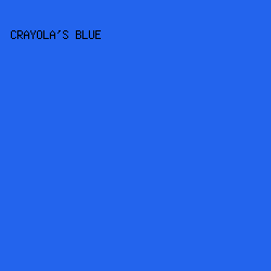 2364ed - Crayola's Blue color image preview