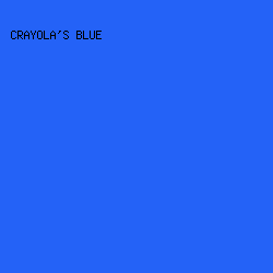 2462f7 - Crayola's Blue color image preview