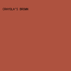 ae523f - Crayola's Brown color image preview