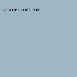 9db7c4 - Crayola's Cadet Blue color image preview
