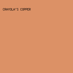 DC9166 - Crayola's Copper color image preview