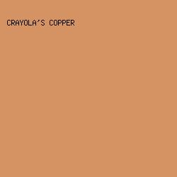 d59364 - Crayola's Copper color image preview