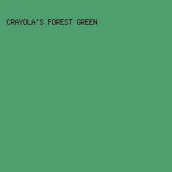 4f9e70 - Crayola's Forest Green color image preview
