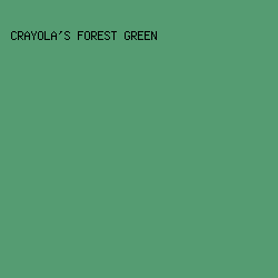 559c72 - Crayola's Forest Green color image preview