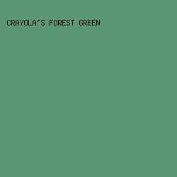5b9774 - Crayola's Forest Green color image preview