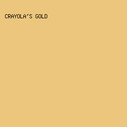 ECC67C - Crayola's Gold color image preview