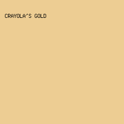 EDCD93 - Crayola's Gold color image preview