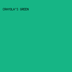 16B585 - Crayola's Green color image preview