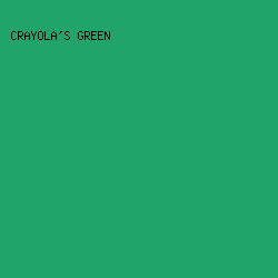 21a469 - Crayola's Green color image preview