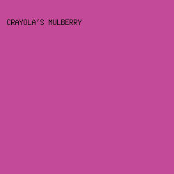 C34A98 - Crayola's Mulberry color image preview