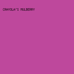 be489c - Crayola's Mulberry color image preview