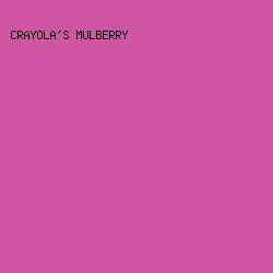 d056a5 - Crayola's Mulberry color image preview
