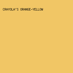 f1c665 - Crayola's Orange-Yellow color image preview