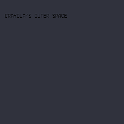 30323D - Crayola's Outer Space color image preview