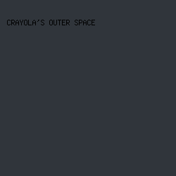 30353b - Crayola's Outer Space color image preview