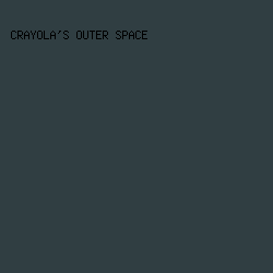 303e42 - Crayola's Outer Space color image preview