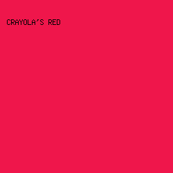 ef164b - Crayola's Red color image preview