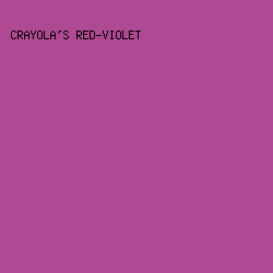 B04994 - Crayola's Red-Violet color image preview
