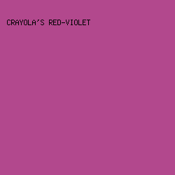 B2488D - Crayola's Red-Violet color image preview