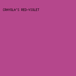 B5478C - Crayola's Red-Violet color image preview