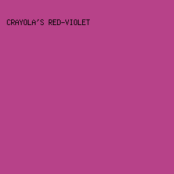 B74289 - Crayola's Red-Violet color image preview