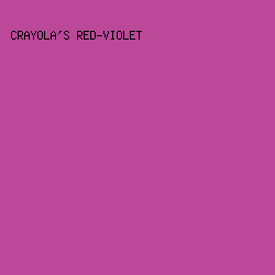 BC4899 - Crayola's Red-Violet color image preview