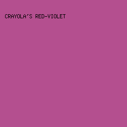b44f8f - Crayola's Red-Violet color image preview