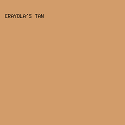 D29C6A - Crayola's Tan color image preview
