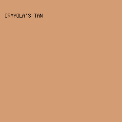 D49C72 - Crayola's Tan color image preview