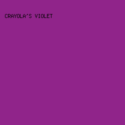 90248A - Crayola's Violet color image preview