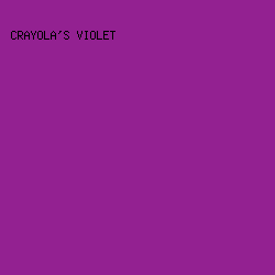 932191 - Crayola's Violet color image preview
