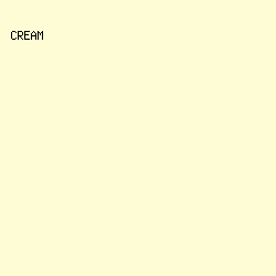FEFCD4 - Cream color image preview
