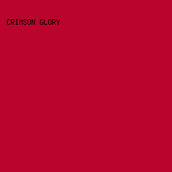 BA042D - Crimson Glory color image preview